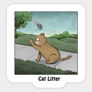 Cat Litter Sticker